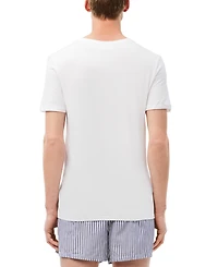 Lacoste Men's 3-Pack Slim-Fit V-Neck Undershirts