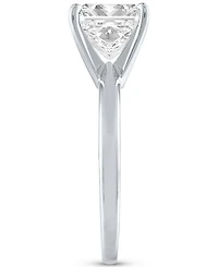 Gia Certified Diamond Princess Solitaire Engagement Ring (2 ct. t.w.) in 14k White Gold