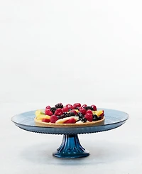 Fortessa Jupiter Cornflower 13" Cake Stand and Dome Set
