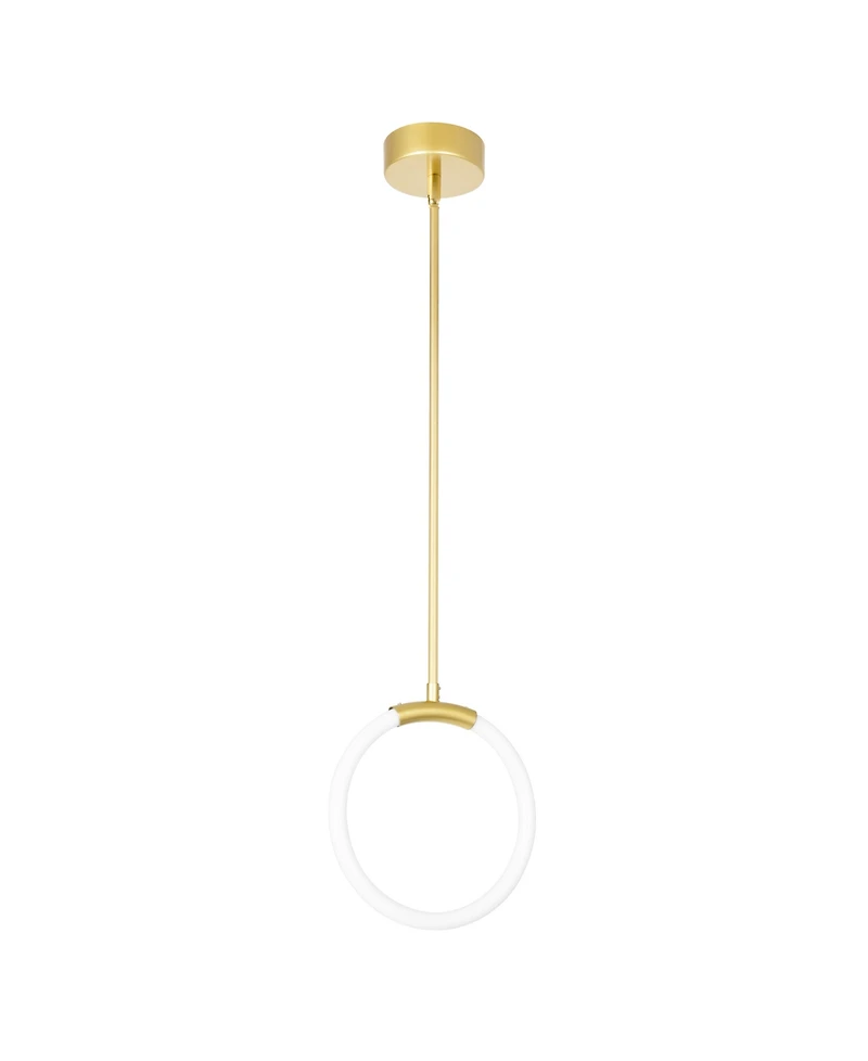 Cwi Lighting Hoops 1 Light Led Pendant