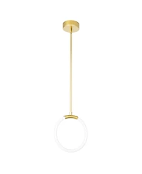 Cwi Lighting Hoops 1 Light Led Pendant