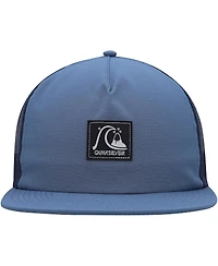 Quiksilver Men's Blue Checked Out Snapback Hat