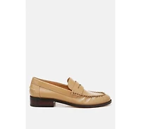 Plavia genuine leather loafers