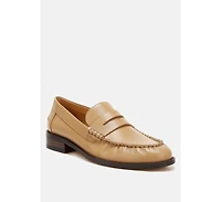 Plavia genuine leather loafers