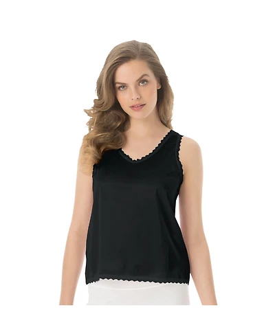 Comfort Choice Women's Lace-Trim Camisole
