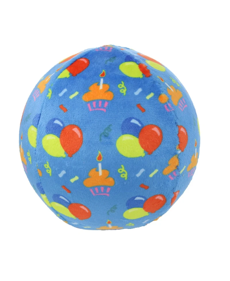 Mighty Ball Large Celebration, Durable Squeaky Dog Toy
