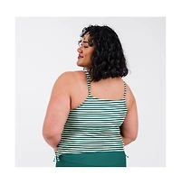 Calypsa Plus Size Adjustable Strap Maya Swim Top