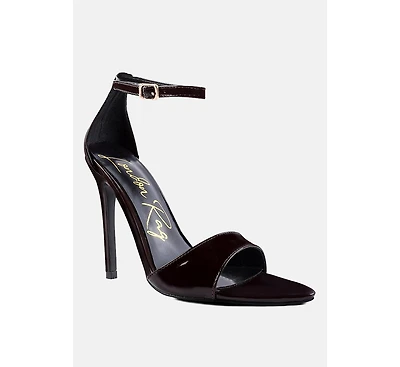 New Flame Ankle Strap Stiletto Heel Sandals Women