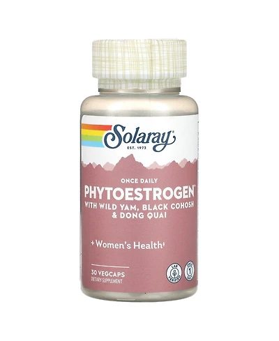 Solaray Phytoestrogen with Wild Yam Black Cohosh & Dong Quai