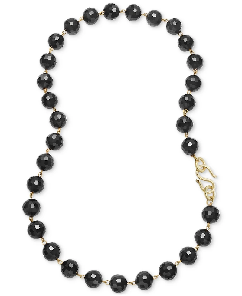 Michael Gabriel Designs Gold-Tone Mixed Bead 18" Collar Necklace