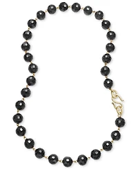 Michael Gabriel Designs Gold-Tone Mixed Bead 18" Collar Necklace