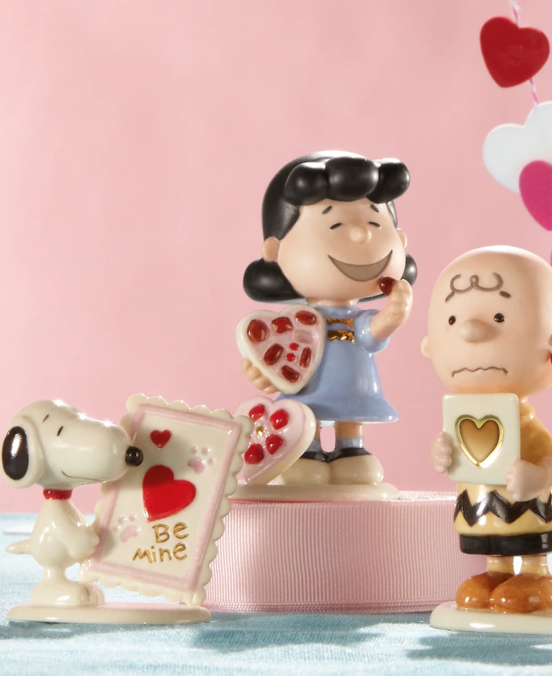 Lenox Peanuts 5-Piece Valentine's Day Figurine Set, Exclusively at Macy's