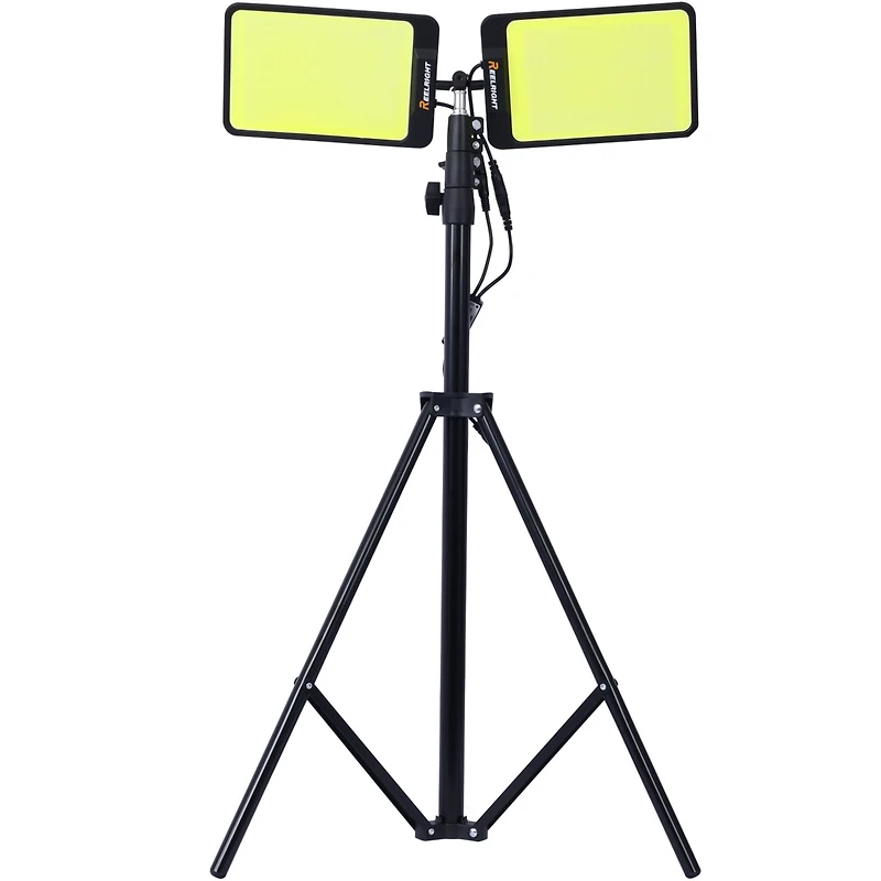 Brighter than the Sun 11,200 Lumen Led Work Light with Adjustable Brightness and Flexible Heads