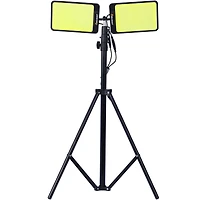 Brighter than the Sun 11,200 Lumen Led Work Light with Adjustable Brightness and Flexible Heads