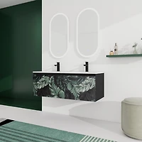 48'' Floating Wall-Mounted Bathroom Vanity & Soft-Close Cabinet Door, Kd-Package
