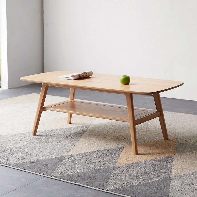Streamdale Solid Wood Coffee Table with Amplified Storage and Enduring Charm