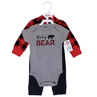 Little Treasure Toddler Boys Convertible Top & Pant Set Hoodie, Bodysuit or Tee Included