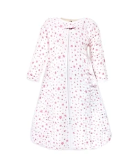 Hudson Baby Baby Girls Hudson Long Sleeve Muslin Sleeping Bag, Wearable Blanket, Sleep Sack, Lemons, 18-24 Months