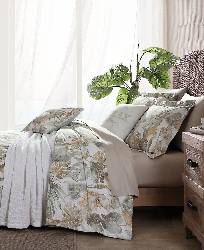 Tommy Bahama Home Raw Coast Reversible 3 Piece Duvet Cover Set, King