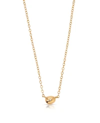 Ettika Polished Dainty Pebble Pendant Necklace
