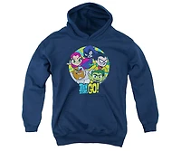 Teen Titans Go Youth Group Pull Over Hoodie / Hooded Sweatshirt