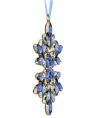 Swarovski Blue Crystal Hanging Snowflake Ornament