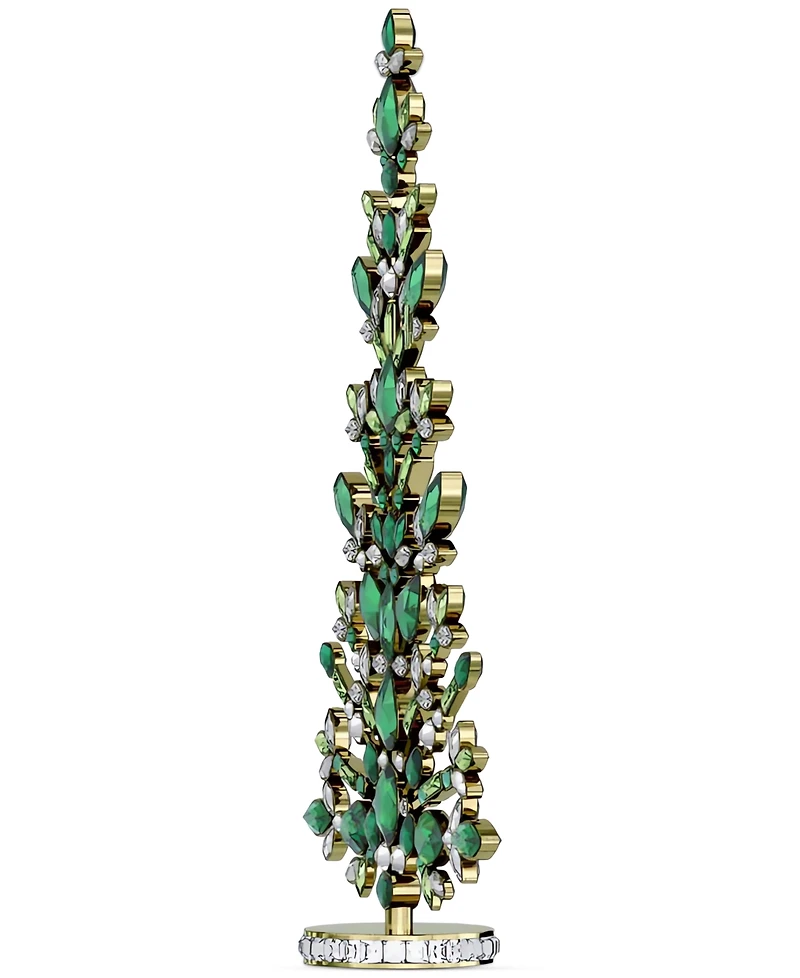 Swarovski Crystal Green-Accent Tree Figurine