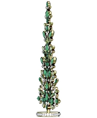 Swarovski Crystal Green-Accent Tree Figurine