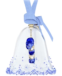 Swarovski Crystal Bell Candy Cane Hanging Ornament