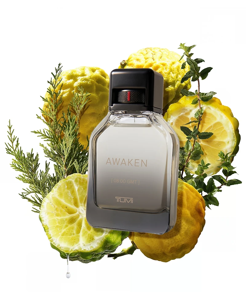 Tumi Men's Awaken [08:00 Gmt] Hair & Body Shower Gel, 8 oz.