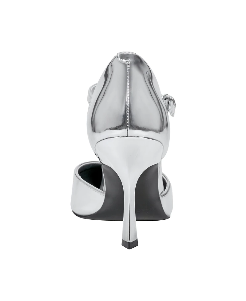 Marc Fisher Women's Haben Two-Piece Tapered Heel Pumps