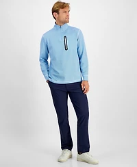 Club Room Men's Golf Tech Quarter-Zip Sweatshirt, Created for Macy's