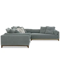 Closeout! Brendalyn 3-Pc. Modular Fabric Sectional Chaise & Sofa Set, Created for Macy's