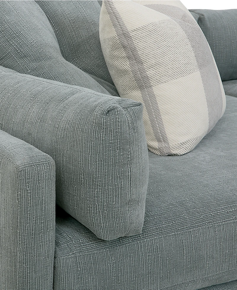 Closeout! Brendalyn 3-Pc. Modular Fabric Sectional Chaise & Sofa Set, Created for Macy's