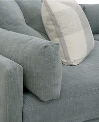 Closeout! Brendalyn 3-Pc. Modular Fabric Sectional Chaise & Sofa Set, Created for Macy's