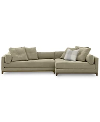 Closeout! Brendalyn 2-Pc. Modular Fabric Sectional Chaise and Sofa Set, Created for Macy's