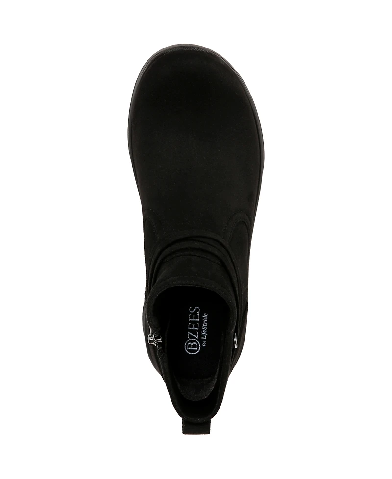 LifeStride Women's Guest Washable Round Toe Booties