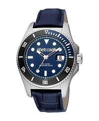 Roberto Cavalli Men's Classic Blue Dial Watch
