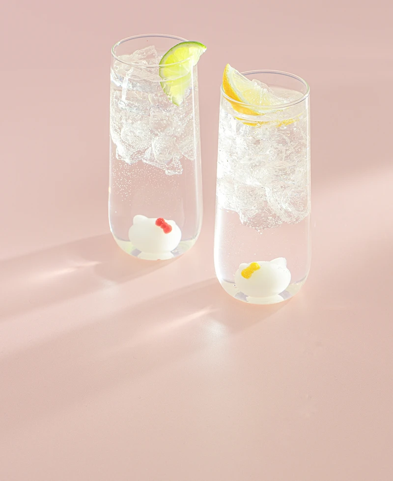 Sanrio Hello Kitty Stemless Tall Glasses, Set of 2