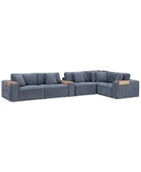 Nycolle Modular Fabric Sectional Collection Created For Macys