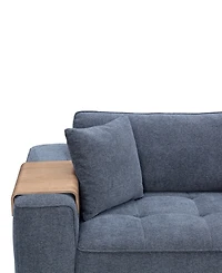 Nycolle 7-Pc. Modular Fabric L-Shape Sectional with 2 Consoles, Created for Macy's