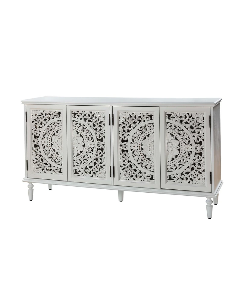 Hulala Home Ismenides Traditional 63”Wide Sideboard with Solid Wood Legs