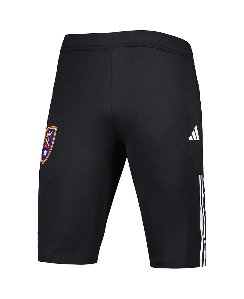 Adidas Men's Black Real Salt Lake 2023 On-Field Training Aeroready Half Pants