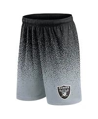 Fanatics Men's Black/Silver Las Vegas Raiders Ombre Shorts