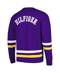 Tommy Hilfiger Men's Purple/Gold Minnesota Vikings Nolan Long Sleeve T-Shirt
