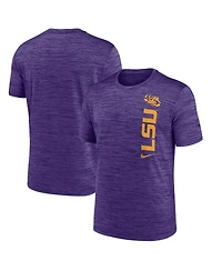 Nike Men's Purple Lsu Tigers 2024 Sideline Velocity Performance T-Shirt