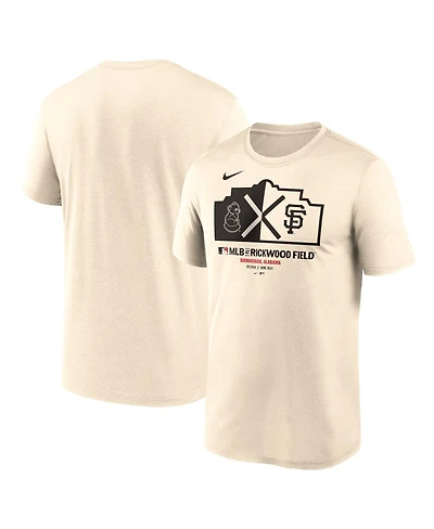Nike Men's Cream San Francisco Giants 2024 Rickwood Classic Legend T-Shirt