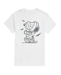 Hybrid Apparel Peanuts Mummy Mens Short Sleeve Tee