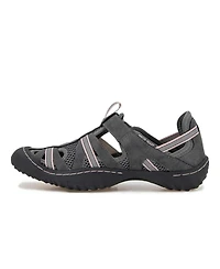 Jbu Women's Regional Water-Ready Strappy Sandal Flats