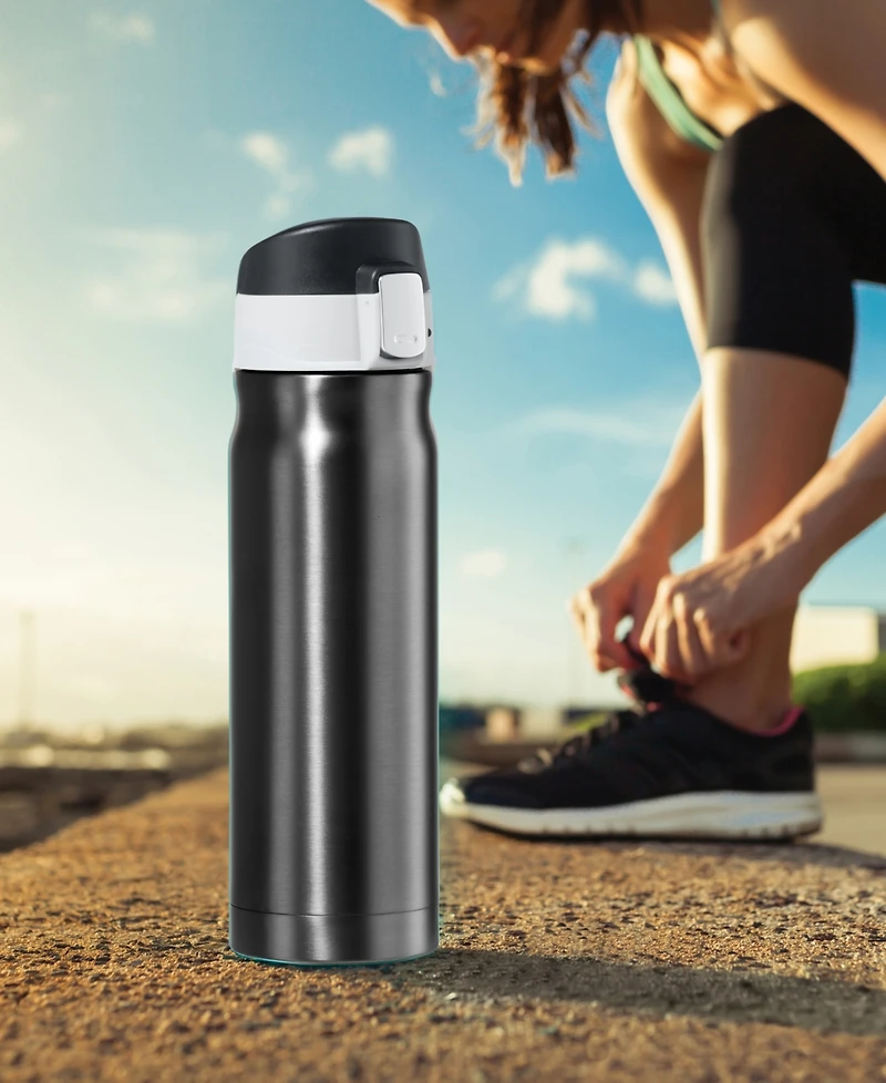Oggi Caliber 17oz Stainless Steel Travel Water Bottle
